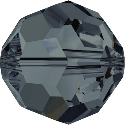 

Кристаллы Swarovski цветные 4 мм 12 шт в пакете графитовый