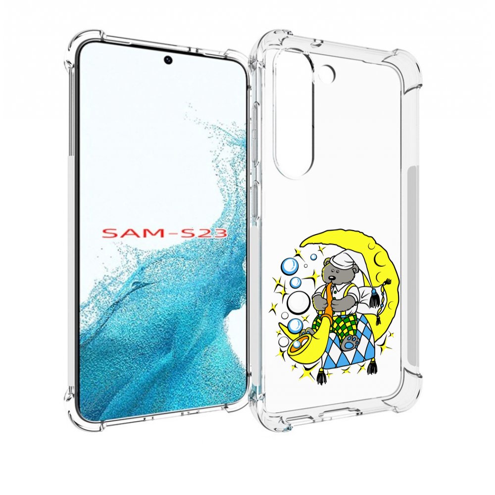

Чехол MyPads Сырная луна для Samsung Galaxy S23, Прозрачный, Tocco
