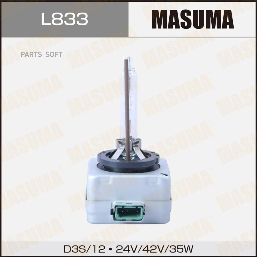 

Лампа ксеноновая Masuma WHITE GRADE D3S 12V 35W, L833, 1 шт