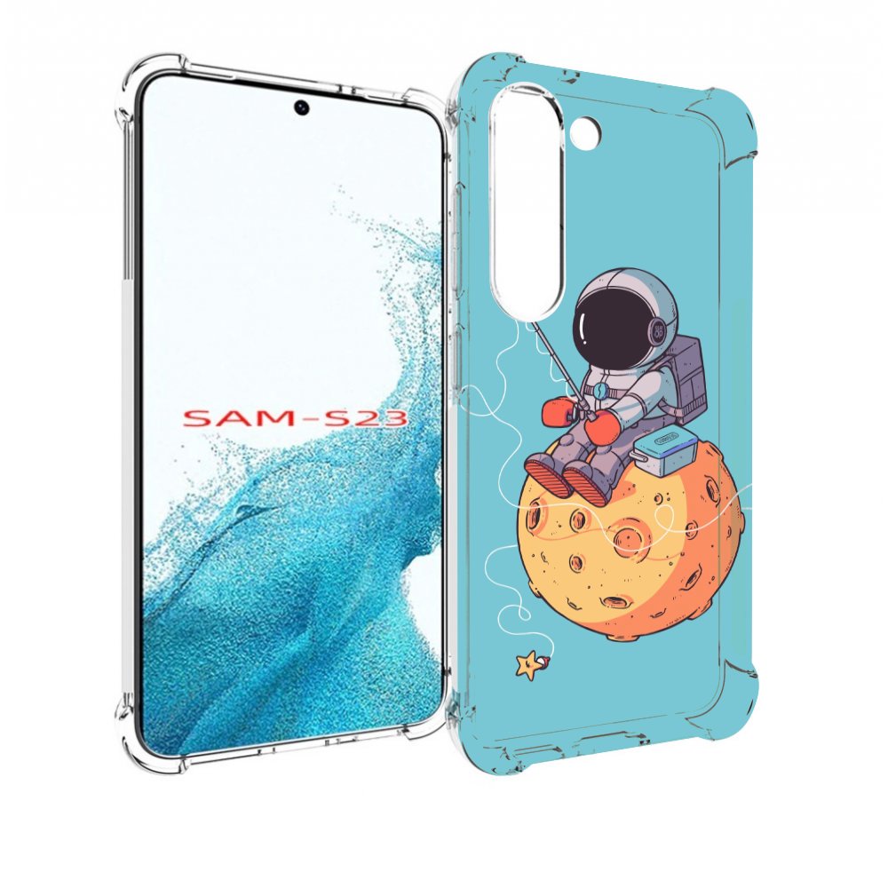 

Чехол MyPads астронавт ловит звезду для Samsung Galaxy S23, Прозрачный, Tocco