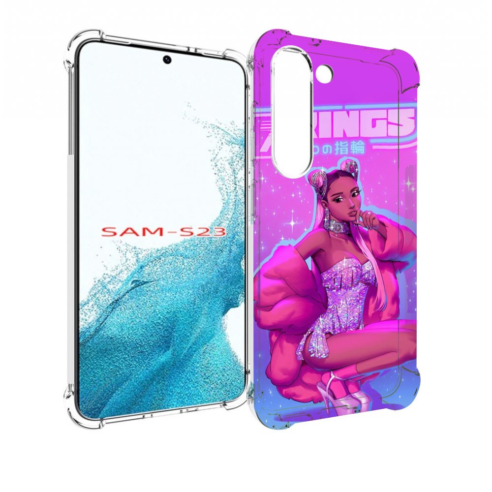 

Чехол MyPads ариана-гранде для Samsung Galaxy S23, Прозрачный, Tocco