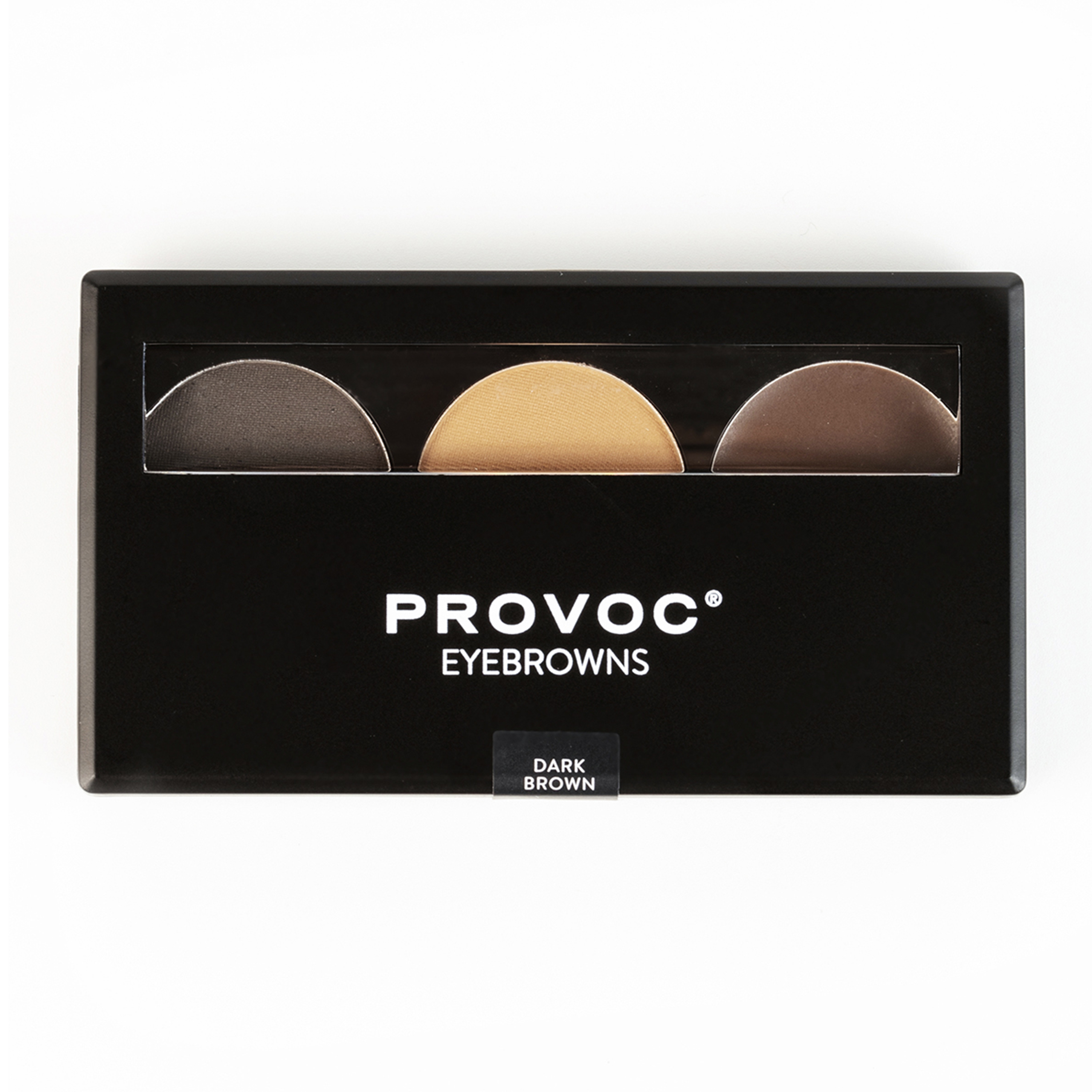 Набор теней для бровей Provoc Eyebrowns Brow Palette №04 Dark Brown 3,9 г