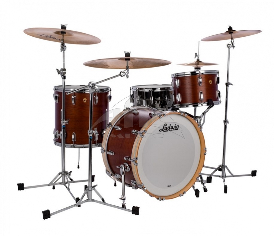 

Legacy Mahogany Jazzette Комплект барабанов, цвет натуральный, Ludwig LLC54823LXMH