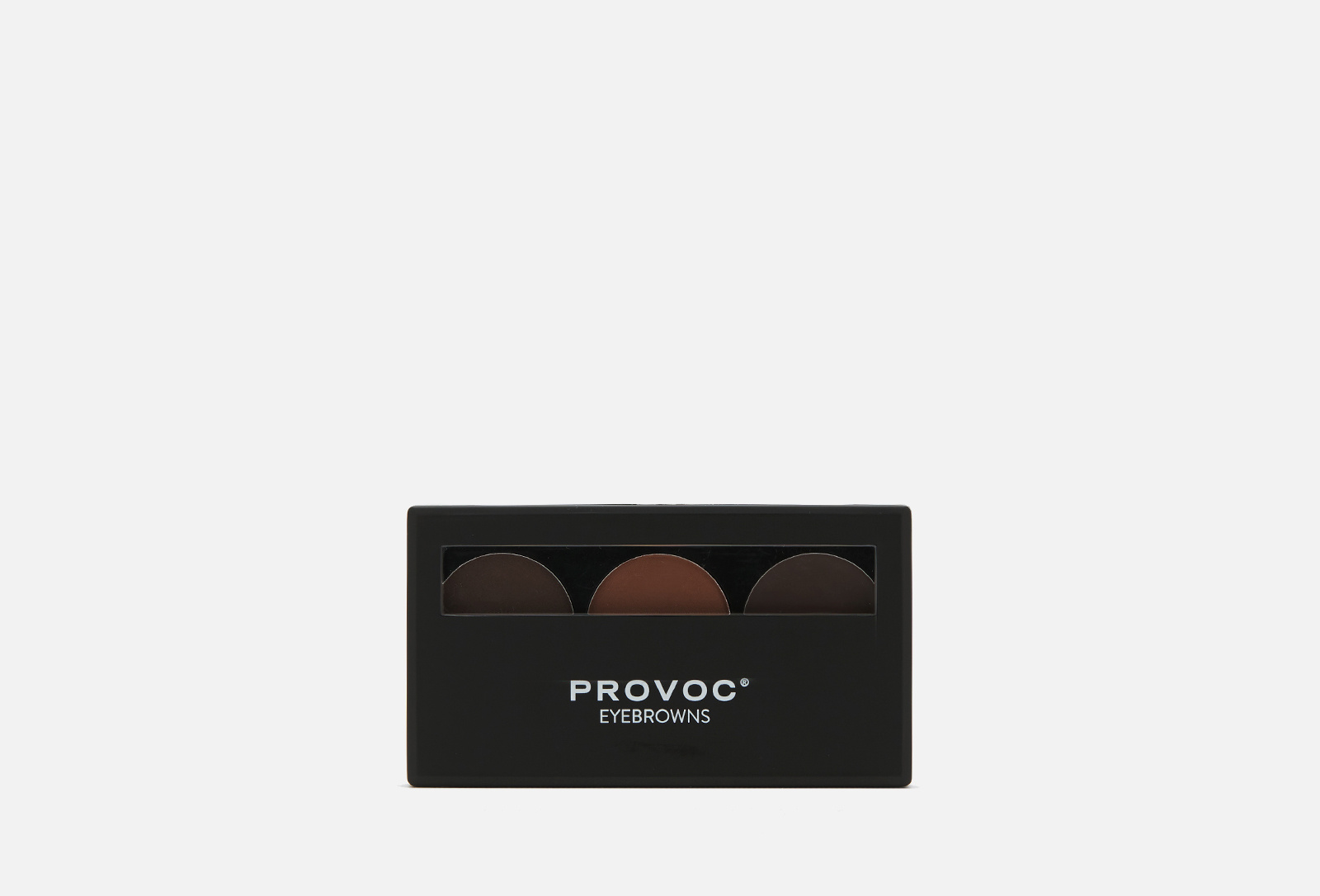 Набор теней для бровей ProvocMakeup Eyebrowns Brow Palette, №02 Warm Brown, 35 г