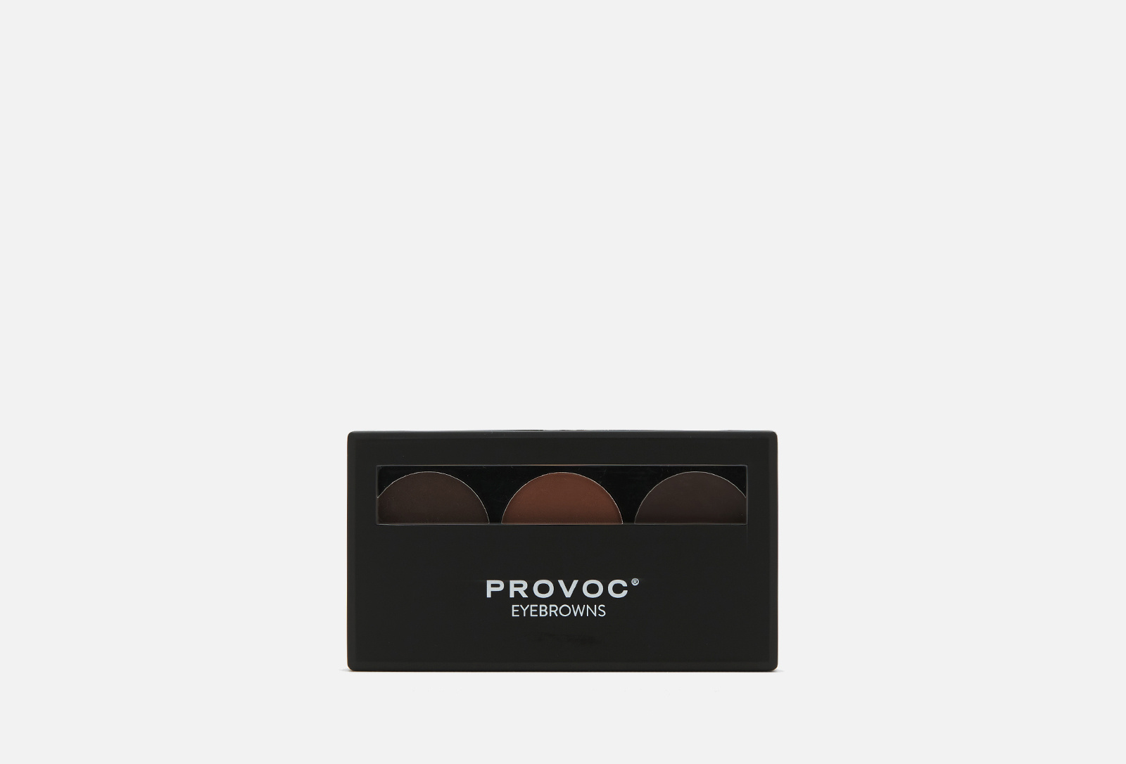 фото Палетка provocmakeup eyebrowns brow palette 02 warm brown 35 г