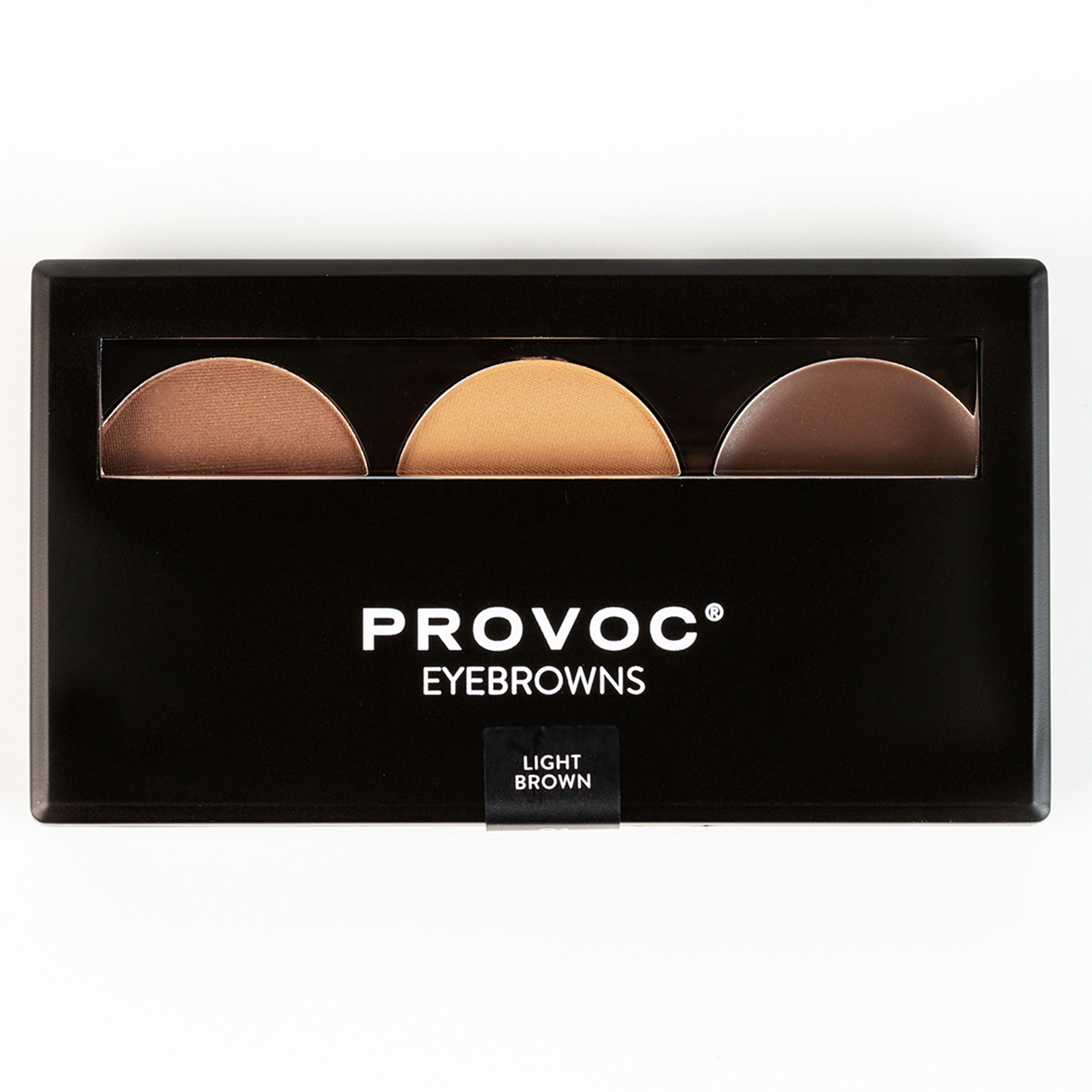 Набор теней для бровей Provoc Eyebrowns Brow Palette №01 Light Brown 3,9 г