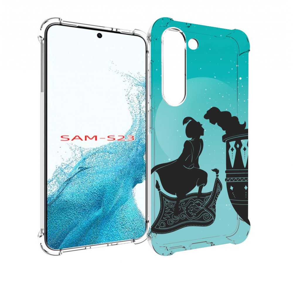 

Чехол MyPads алладин тень для Samsung Galaxy S23, Прозрачный, Tocco