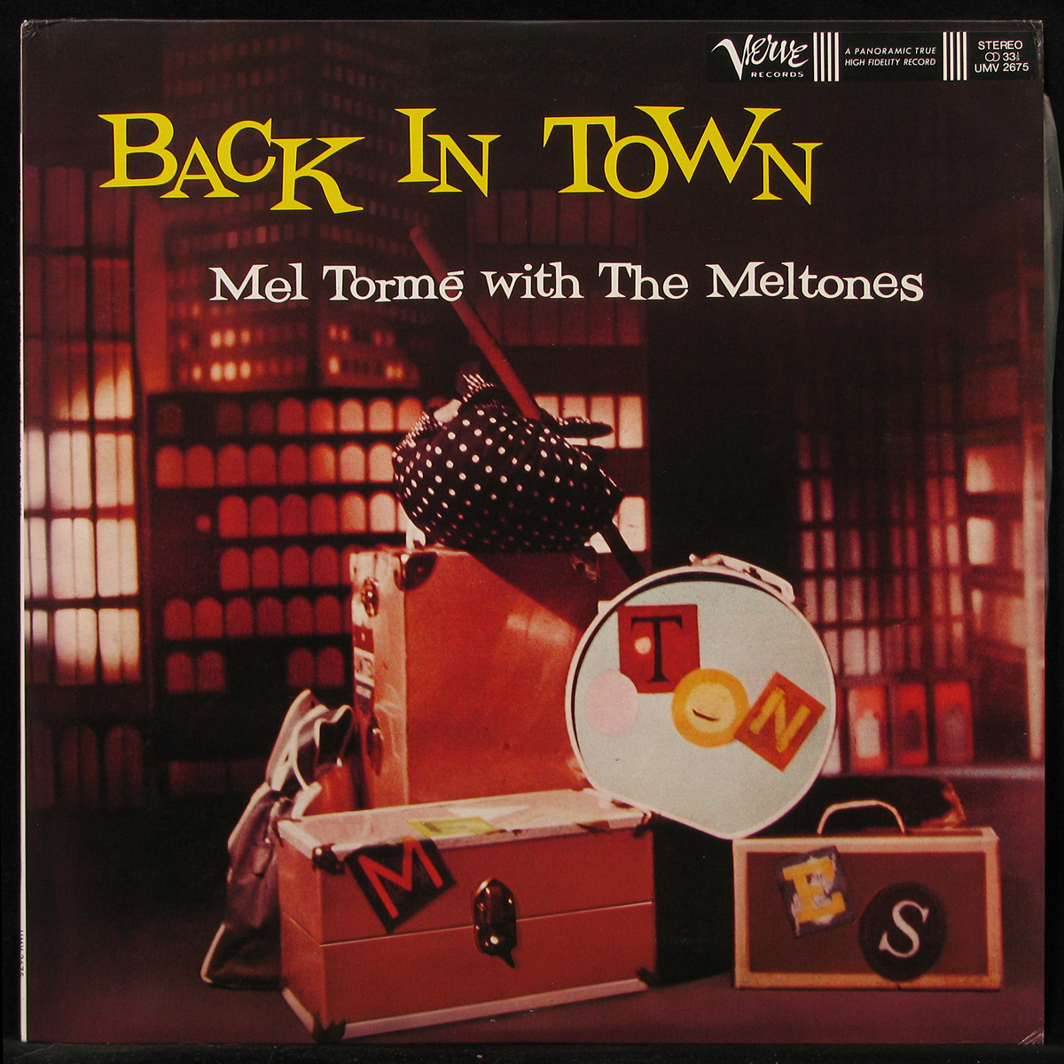 

LP Mel Torme With The Mel-Tones - Back In Town Verve (296374)