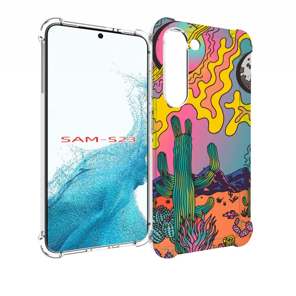 

Чехол MyPads акварельные рисунки для Samsung Galaxy S23, Прозрачный, Tocco