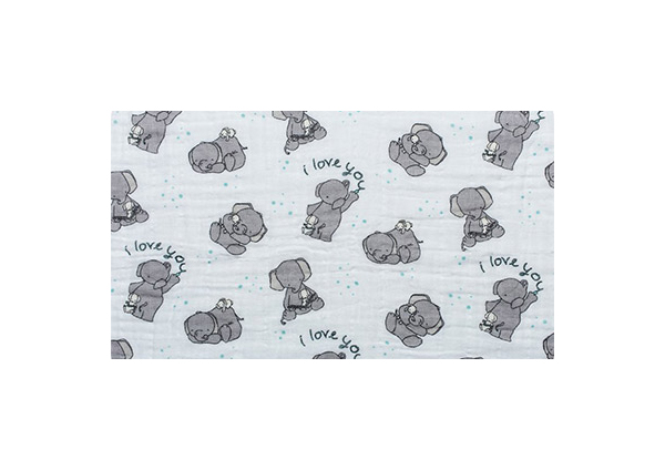 

Марлевка Peppy Embrace Embeloved aruba 100x125 см 120 г/м2, Серый