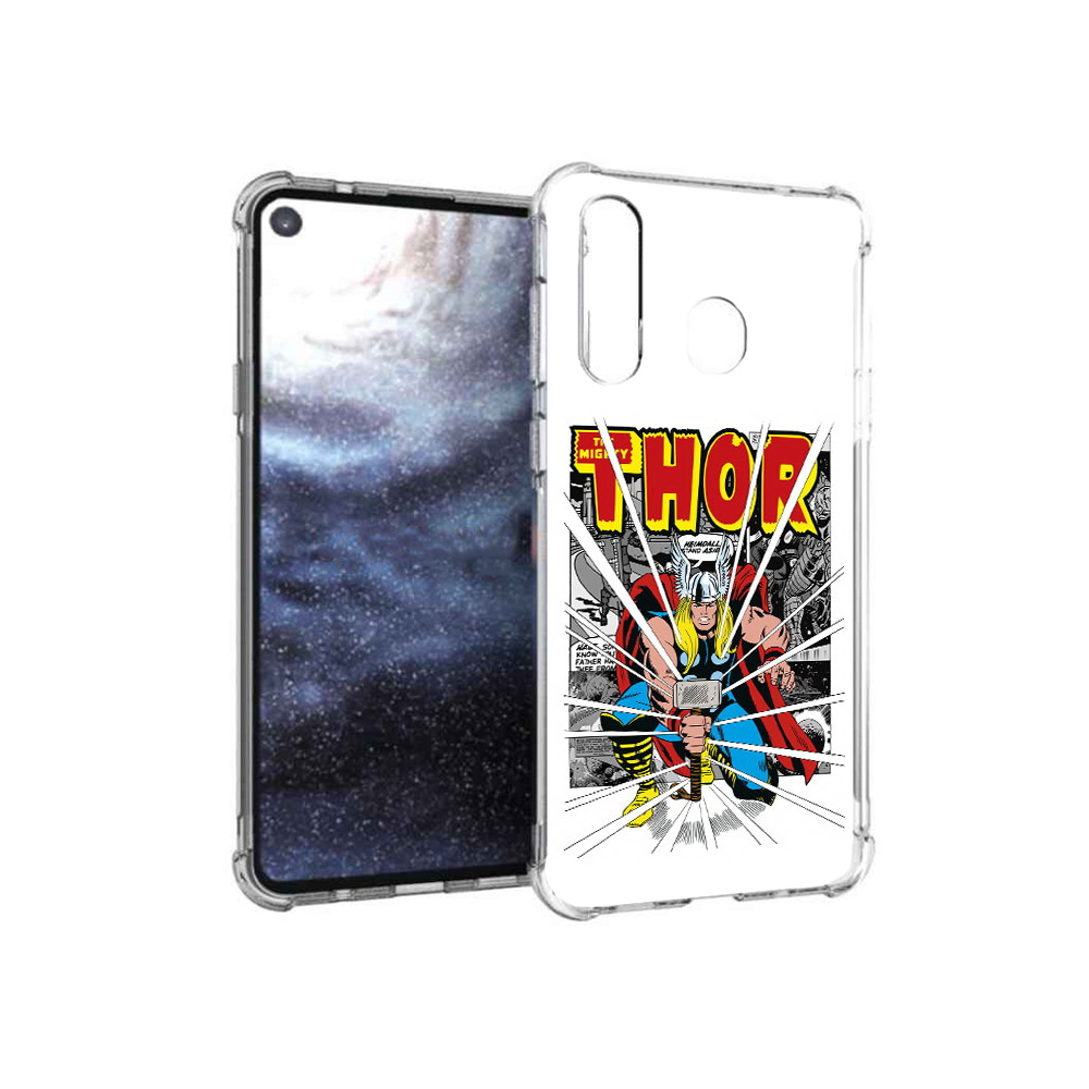 

Чехол MyPads Tocco для Samsung Galaxy A8s тор рисунок (PT124633.501.647), Прозрачный, Tocco