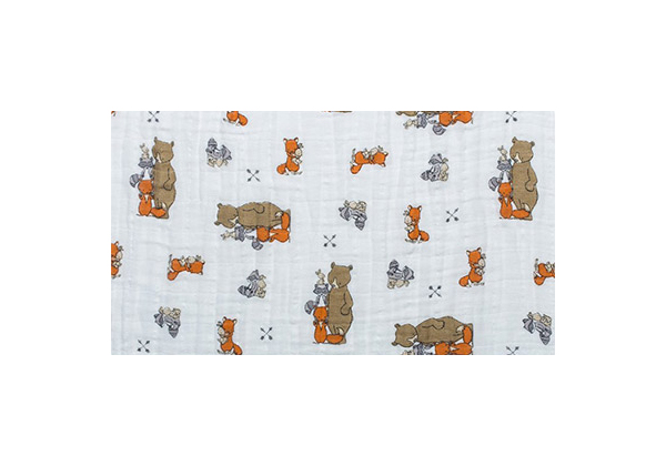 

Марлевка Peppy Embrace Emcritterromp Sand 100x125 см 120 г/м2 100% хлопок, Белый