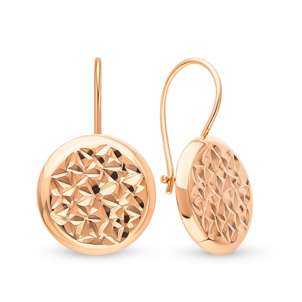 

Серьги из красного золота 585Gold 402004115, 402004115