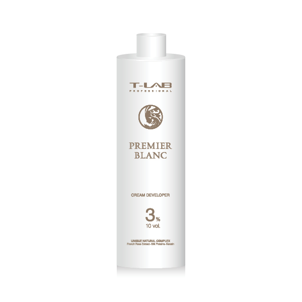 фото Premier blanc cream developer t-lab professional 3% 10 vol., 1000 мл