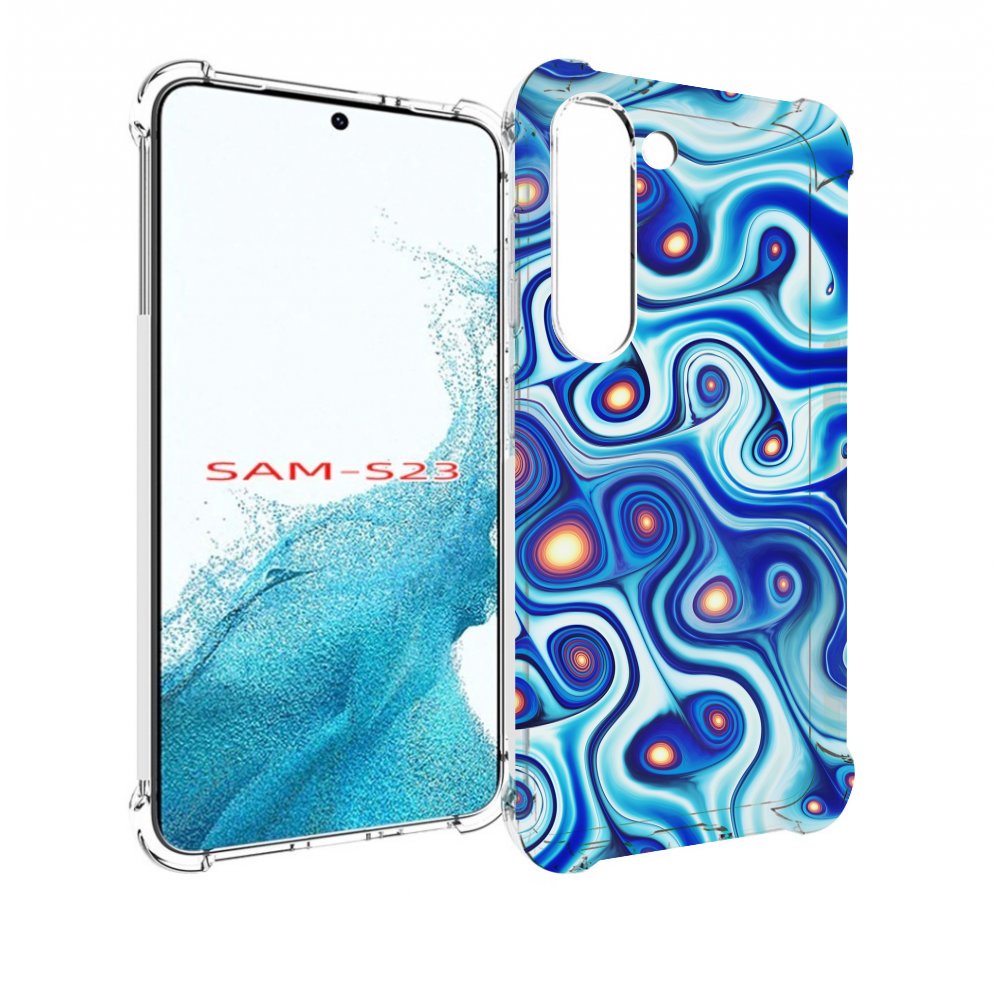 

Чехол MyPads абстрактная-текстура для Samsung Galaxy S23, Прозрачный, Tocco