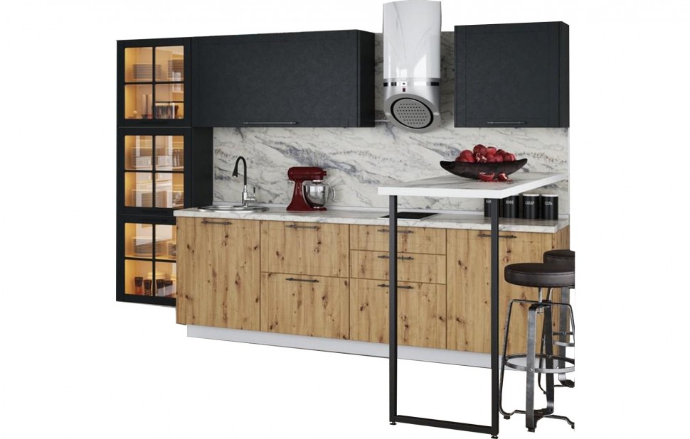 

Стиль Модульная кухня LOFT, Модульная кухня LOFT