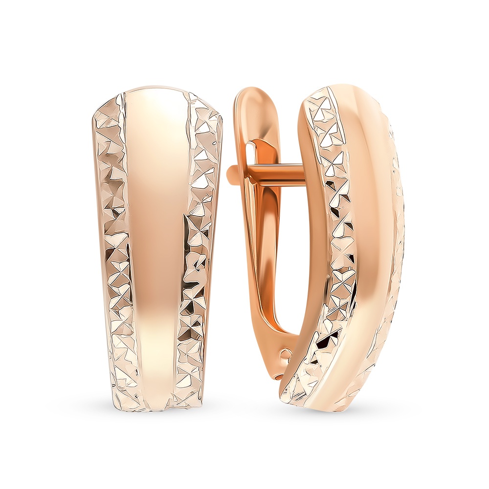 

Серьги из красного золота 585Gold 402004076, 402004076