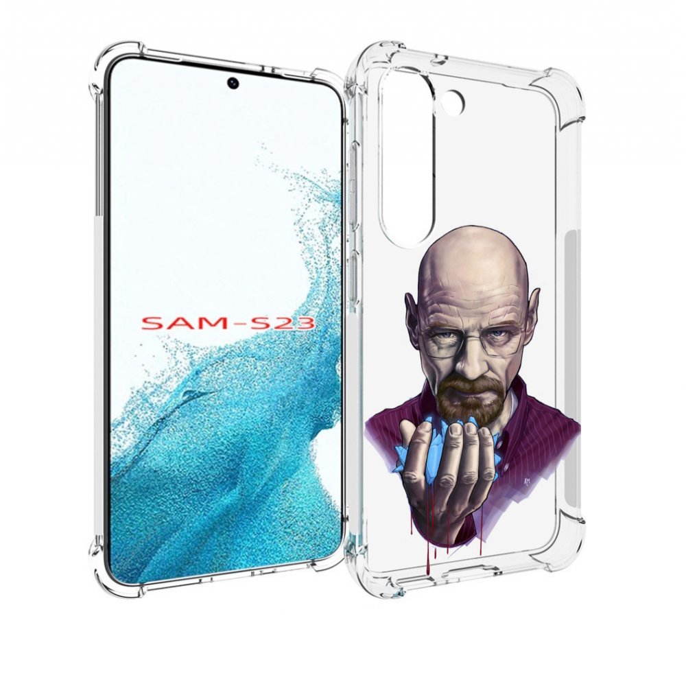 

Чехол MyPads Хайзенберг для Samsung Galaxy S23, Прозрачный, Tocco