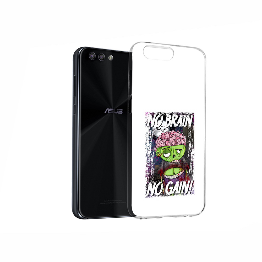 Чехол MyPads Tocco для Asus ZenFone 4 глупый зомби