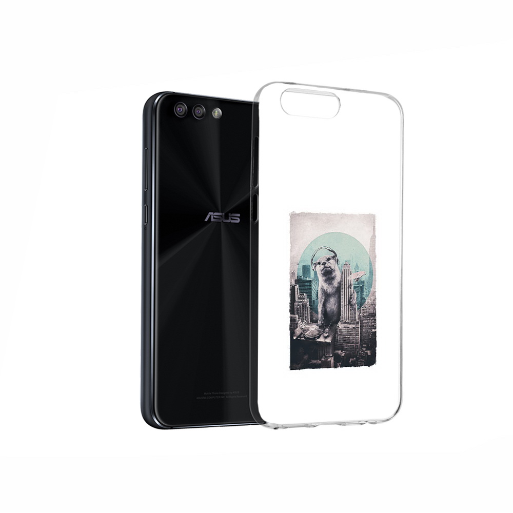 

Чехол MyPads Tocco для Asus ZenFone 4 выдра в городе, Прозрачный, Tocco
