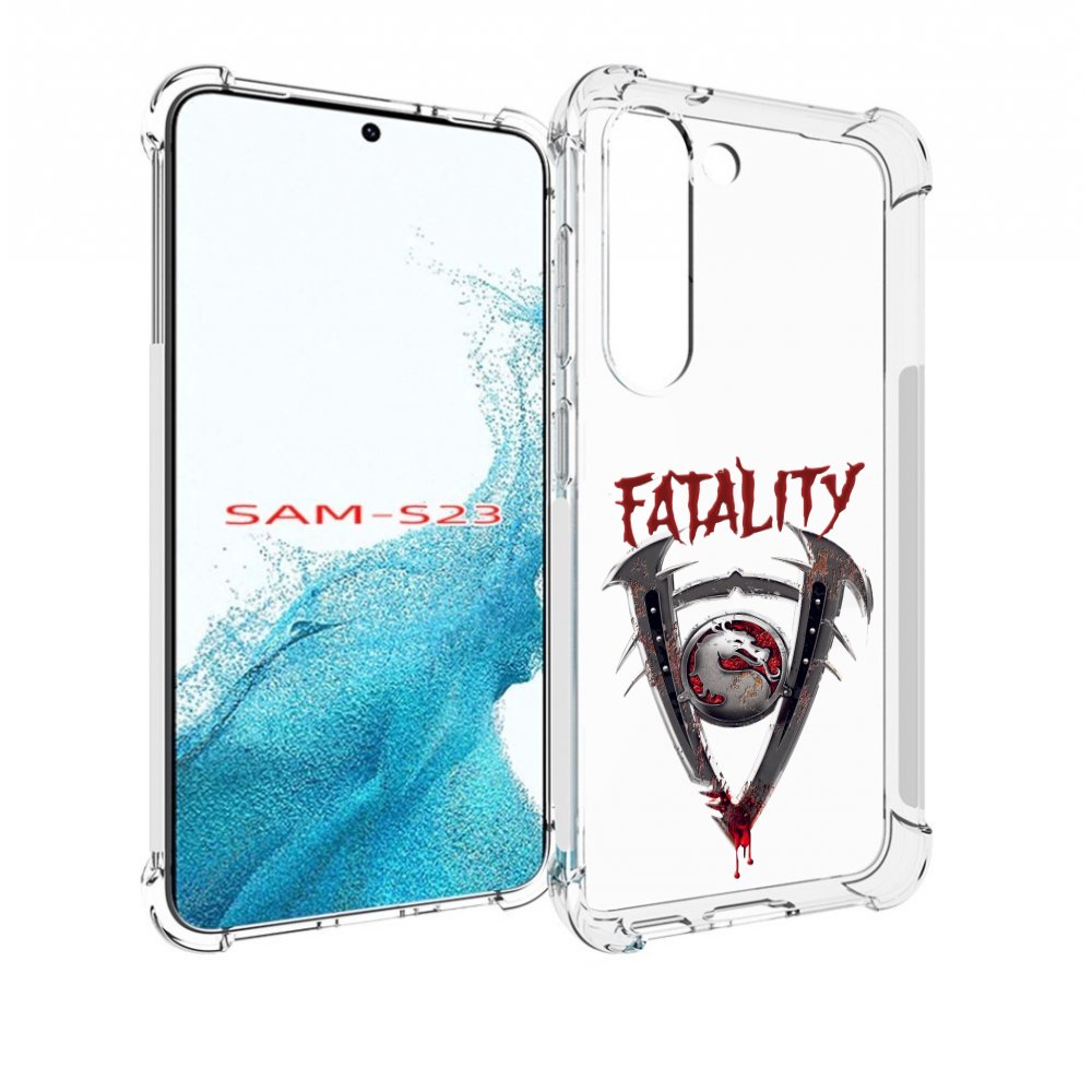 

Чехол MyPads Фаталити мужской для Samsung Galaxy S23, Прозрачный, Tocco