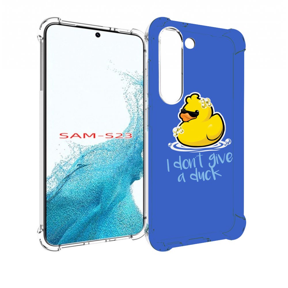 

Чехол MyPads Уточка для Samsung Galaxy S23, Прозрачный, Tocco