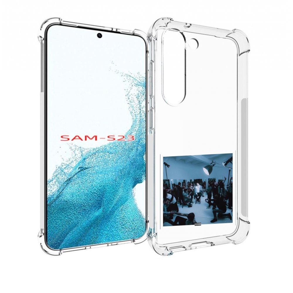 Чехол MyPads Уроборос Скриптонит для Samsung Galaxy S23
