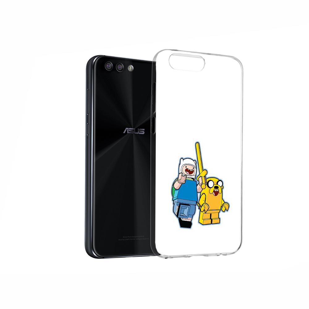 

Чехол MyPads Tocco для Asus ZenFone 4 время приключений лего, Прозрачный, Tocco