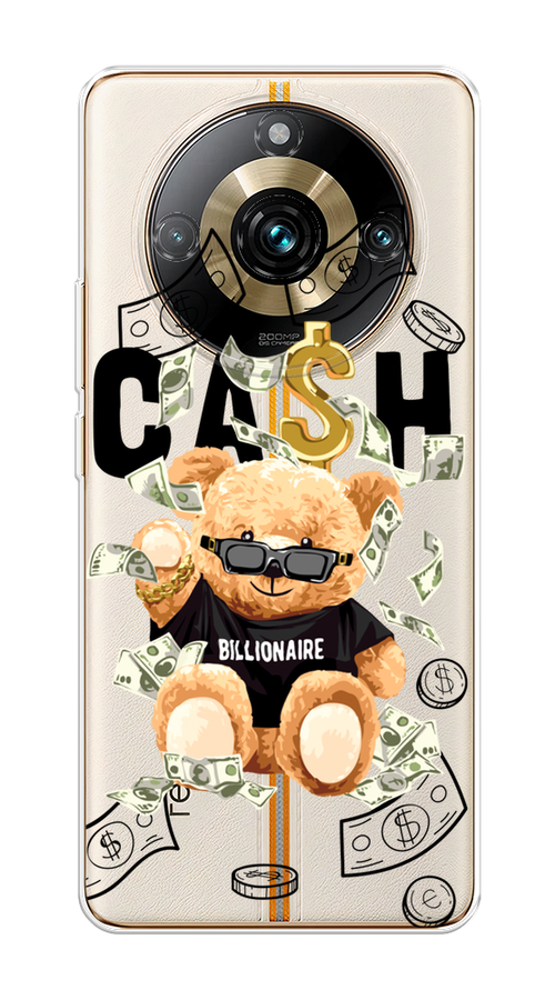 

Чехол на Realme 11 "Big cash", Черный;серый;бежевый, 2514150-6