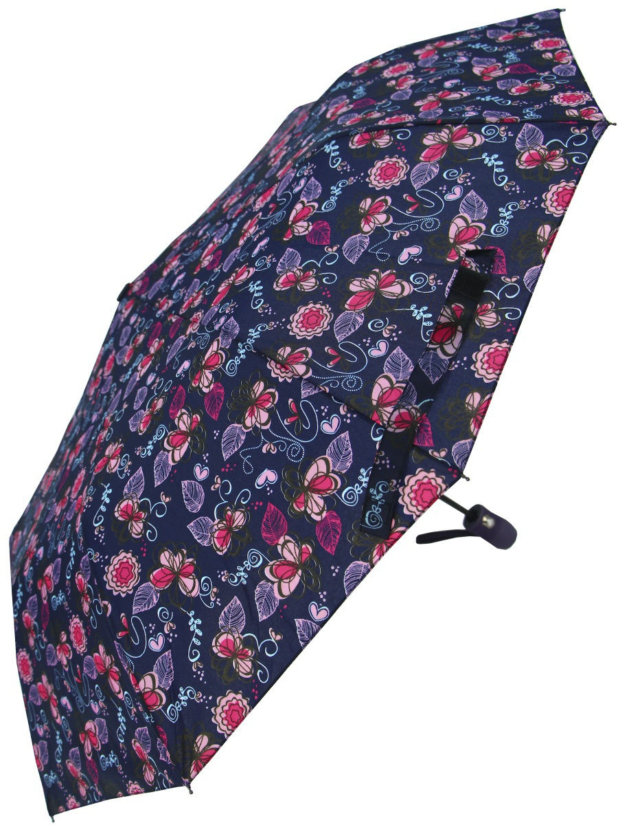 

Зонт женский RainBrella 151J темно-синий, 151J
