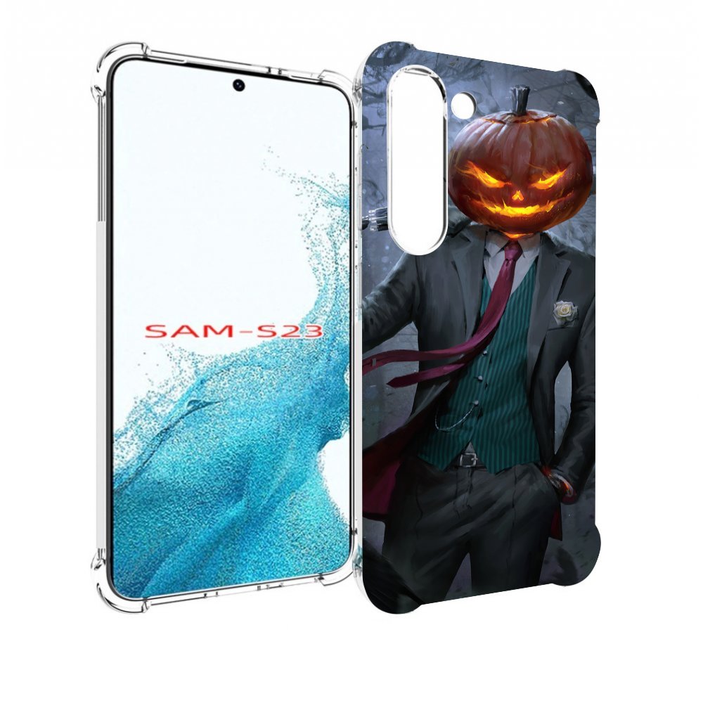 

Чехол MyPads Тыква-убийца для Samsung Galaxy S23, Прозрачный, Tocco