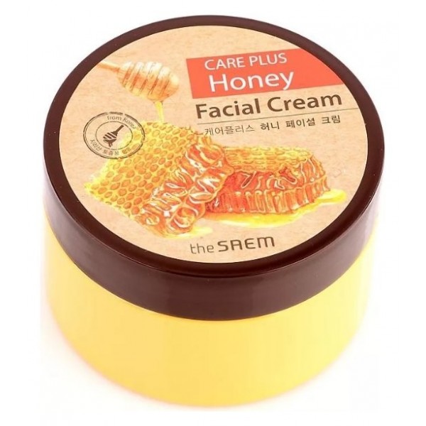 Медовый крем для лица The Saem natural daily honey facial cream 200 мл