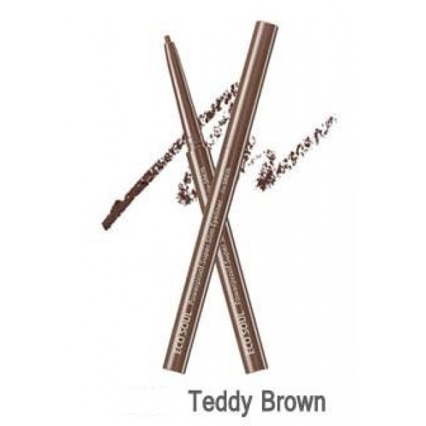 

Подводка для глаз тонкая The Saem eco soul powerproof super slim eyeliner - BR03