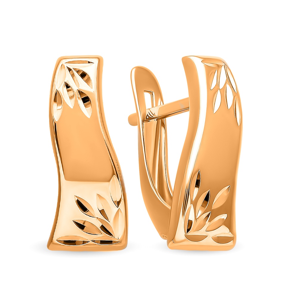 

Серьги из красного золота 585Gold 402004063, 402004063