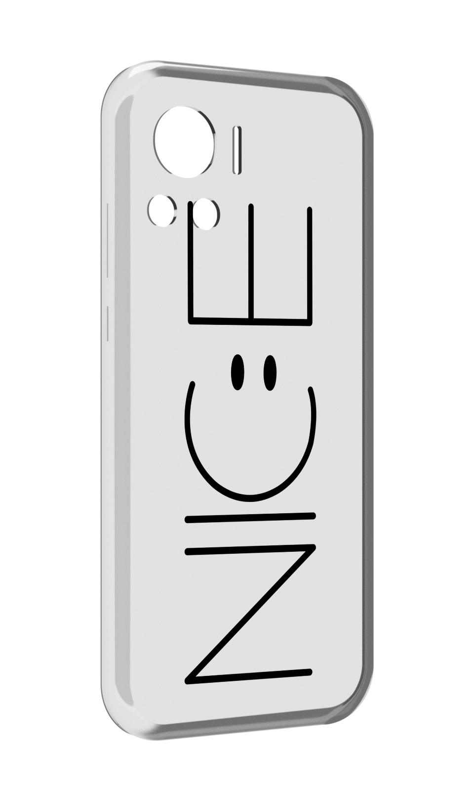 

Чехол MyPads найс-надпись для Motorola Edge 30 Ultra, Прозрачный, Tocco