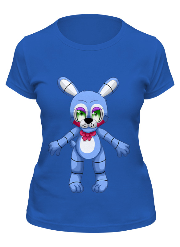 

Футболка женская Printio Shadow bonnie (пять ночей у фредди) синяя 2XL, Синий, Shadow bonnie (пять ночей у фредди)