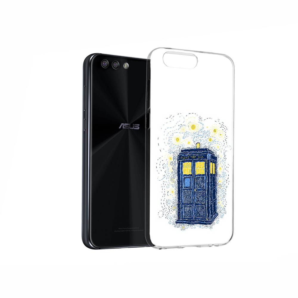 

Чехол MyPads Tocco для Asus ZenFone 4 будка рисунок, Прозрачный, Tocco