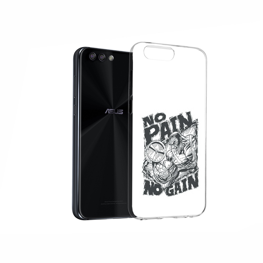 Чехол MyPads Tocco для Asus ZenFone 4 бодибилдинг тяжелая работа
