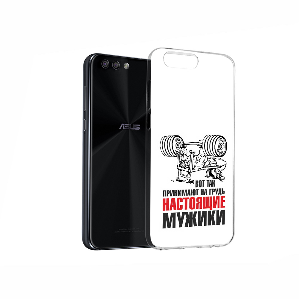 

Чехол MyPads Tocco для Asus ZenFone 4 бодибилдинг для мужиков, Прозрачный, Tocco