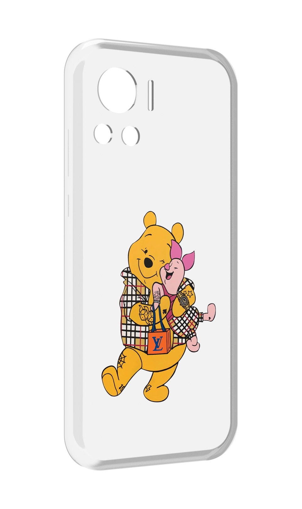 

Чехол MyPads модный-медведь-из-винни-пуха для Motorola Edge 30 Ultra, Прозрачный, Tocco