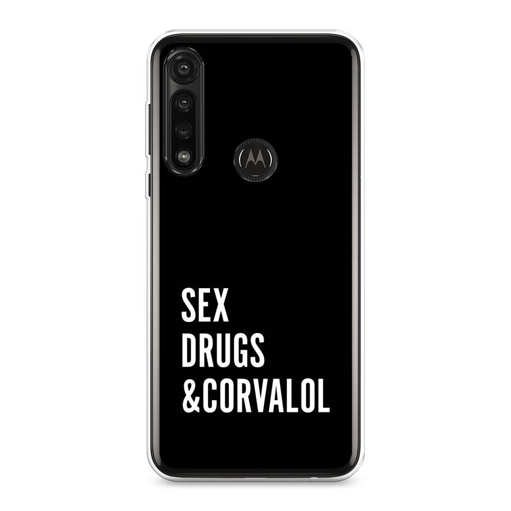 

Чехол на Motorola Moto G Power 2020 "Corvalol", Черный;серый;белый, 242650-6