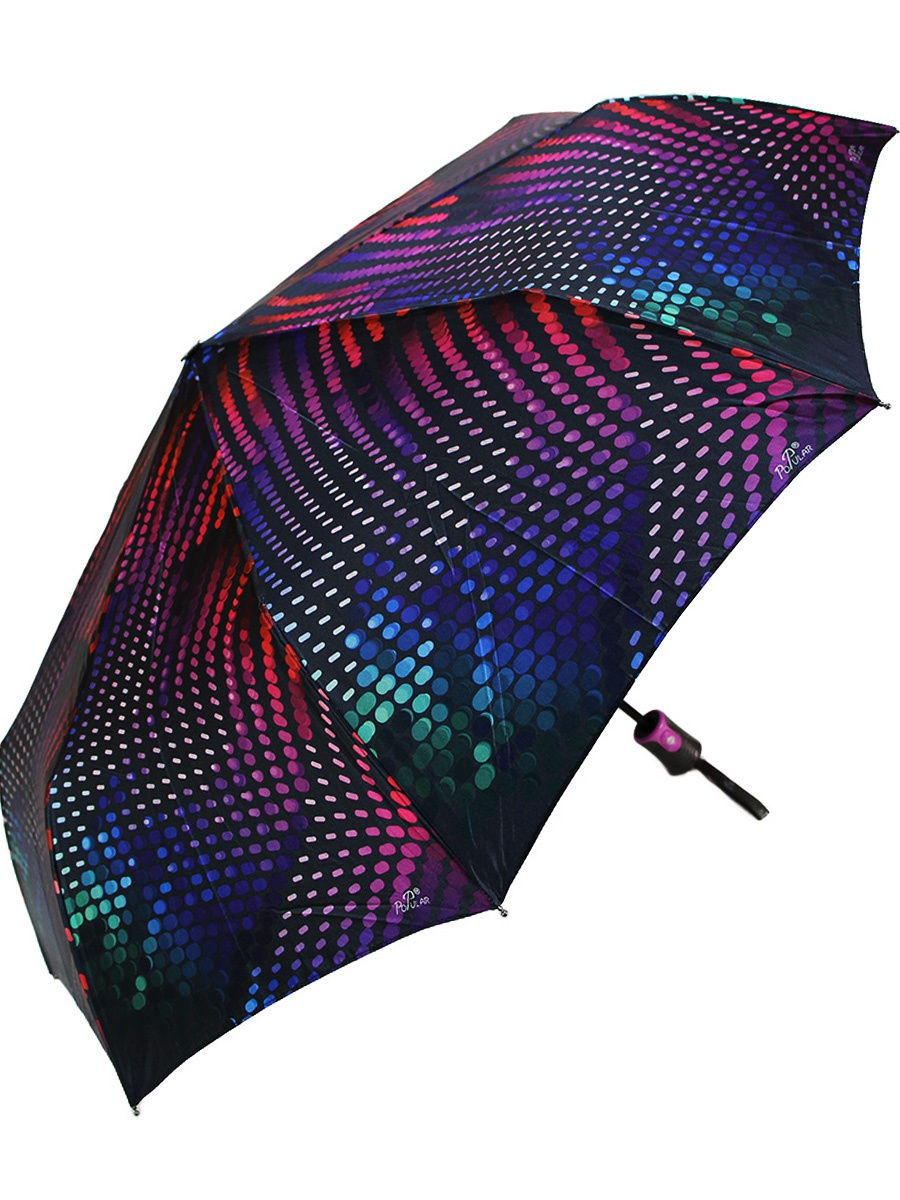 

Зонт женский Popular Umbrella 1801 синий/ красный, 1801