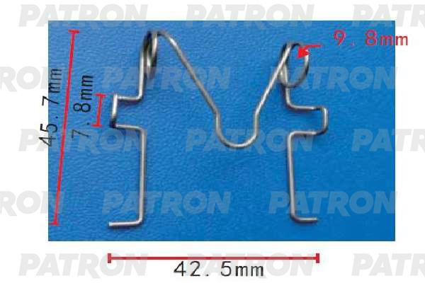 

Зажим Металлический PATRON p371563