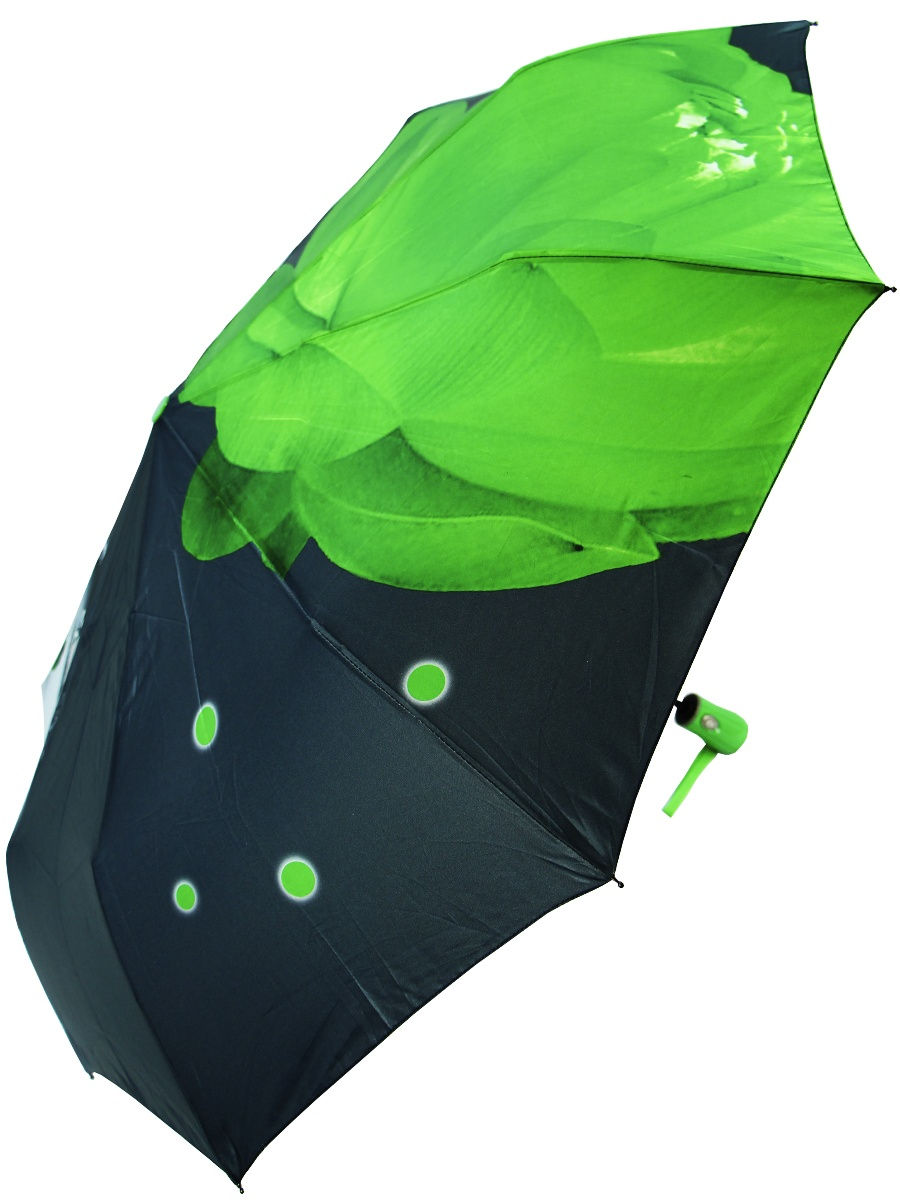 

Зонт женский RainBrella 176-9 зеленый, 176-9