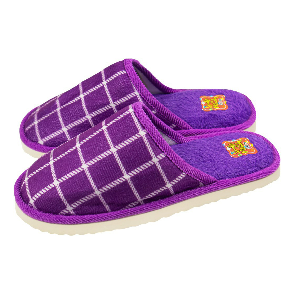 

Тапочки женские Smile of Milady фиолетовые 36-41 RU