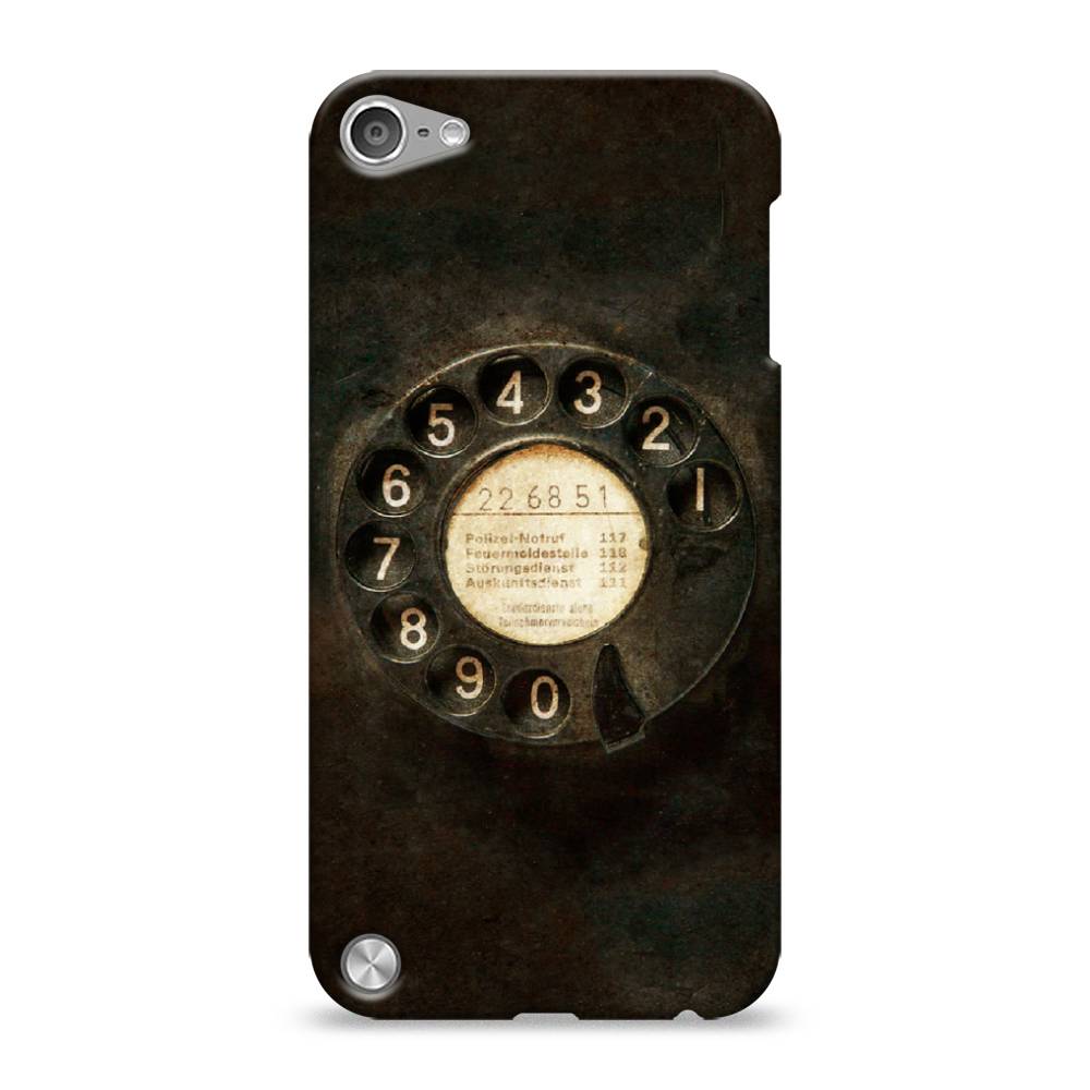 

Пластиковый чехол "Старинный телефон" на Apple iPod Touch, 11120-4