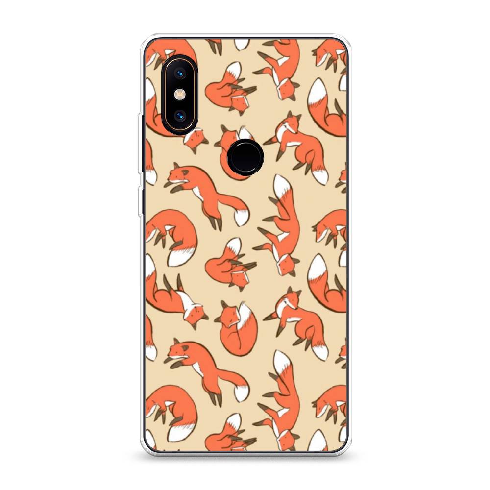 

Чехол Awog на Xiaomi Mi Mix 2S "Лисички фон", Разноцветный, 33450-3