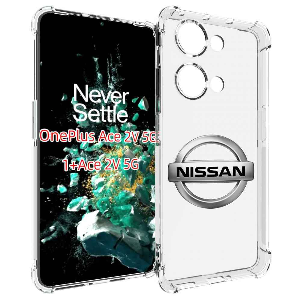 Чехол MyPads nissan-ниссан-3 мужской для OnePlus Ace 2V противоударный