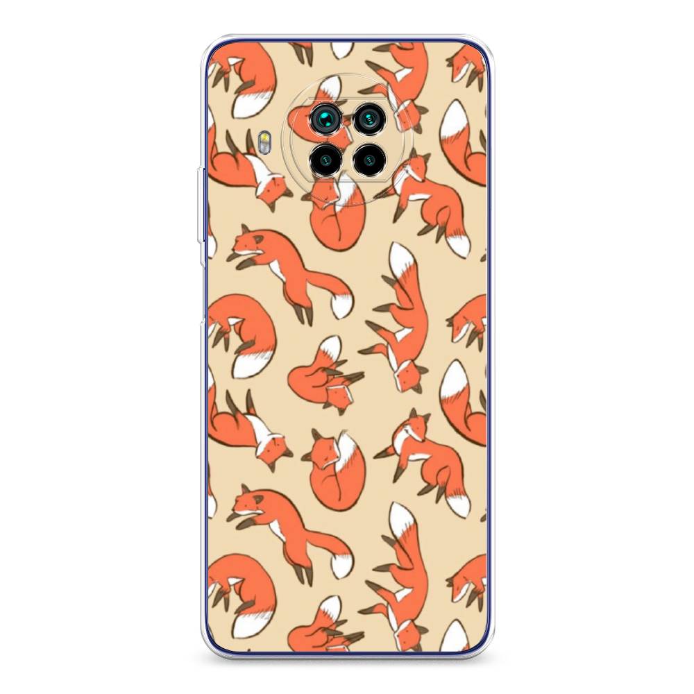 

Чехол Awog на Xiaomi Mi 10T Lite "Лисички фон", Разноцветный, 39150-3