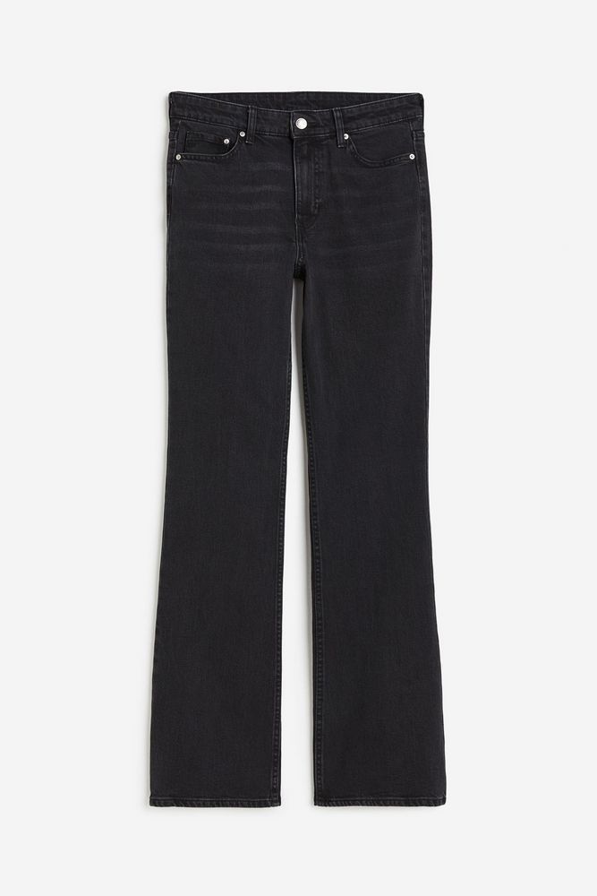 

Джинсы женские H&M 1198343 черные 36 EU, Черный, 1198343